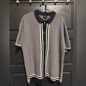 J.Crew Cotton bird's-eye short-sleeve polo sweater
